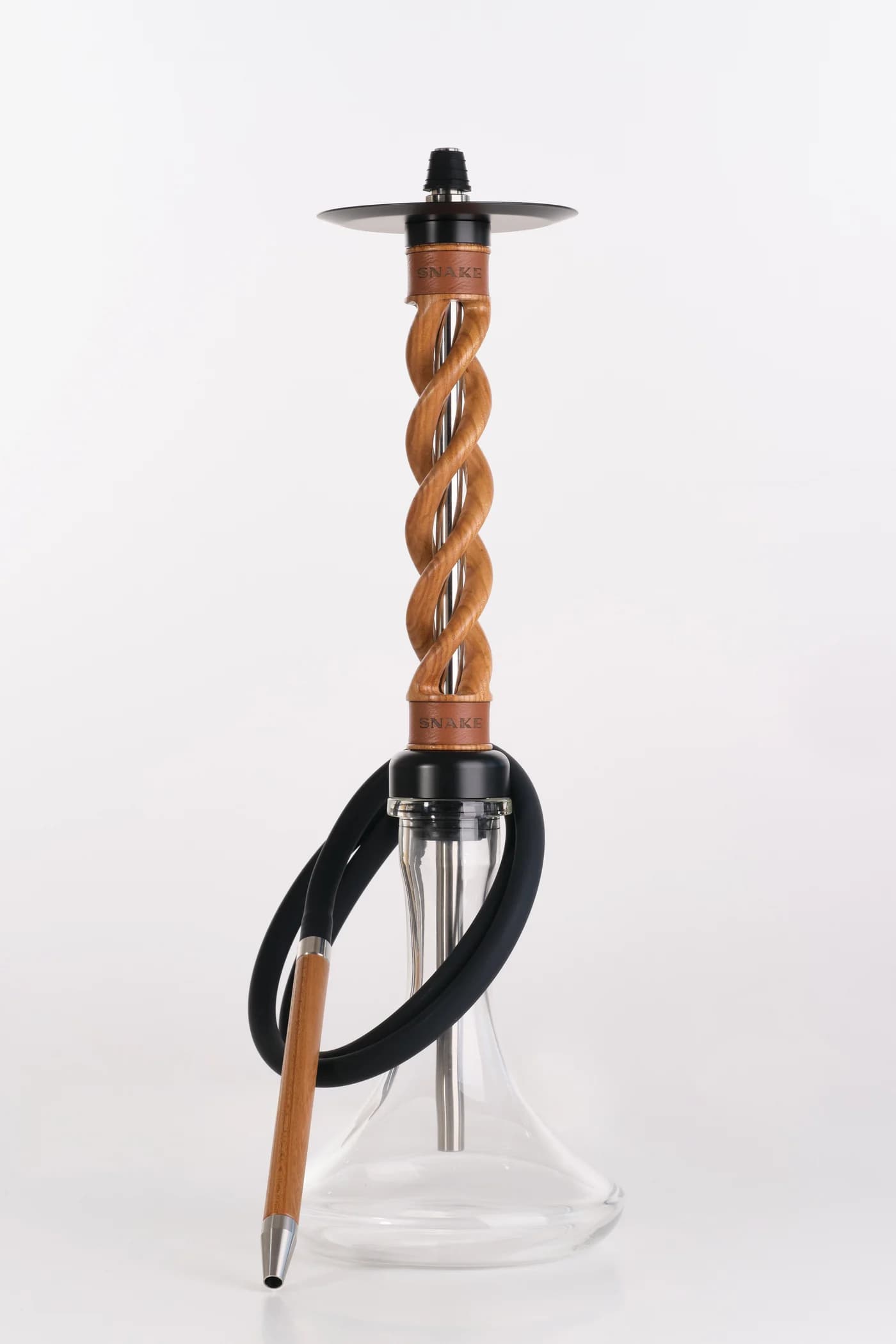 Snake Hookah Spiral Sucupira Brown — загальний вигляд